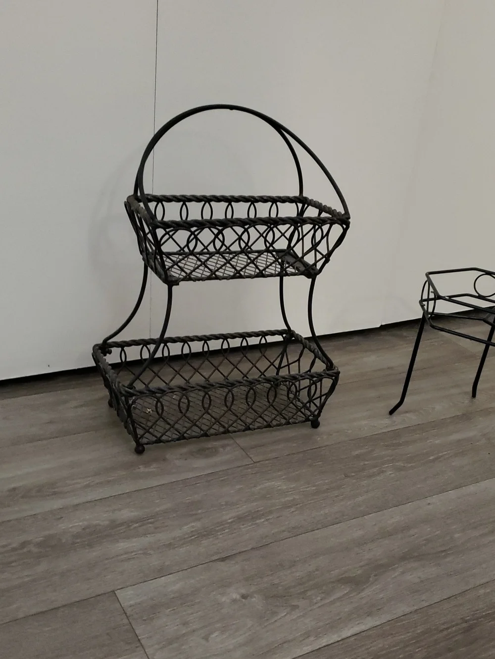 Wrought Iron Basket